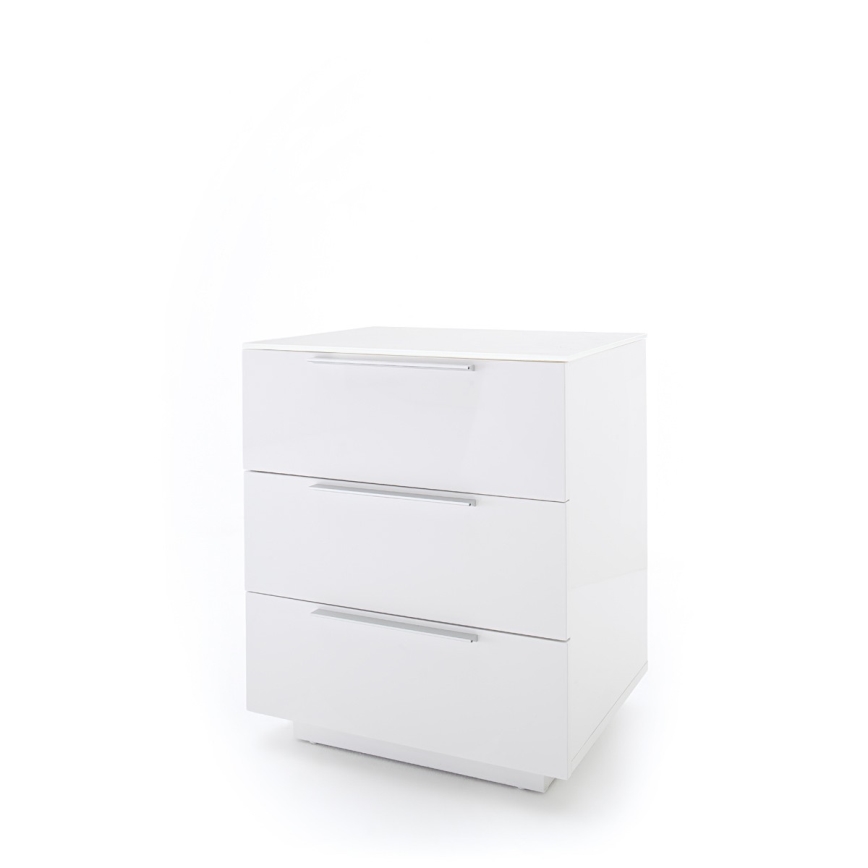 ROCKY XXL -yöpöytä, valkoinen