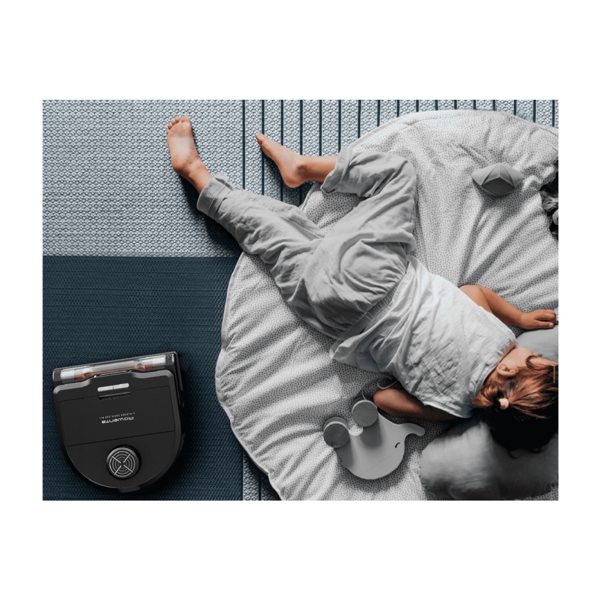 Rowenta - Älykäs robottipölynimuri mopilla X-PLORER S240+ AI Animal & Allergy Wi-Fi 5200 mAh