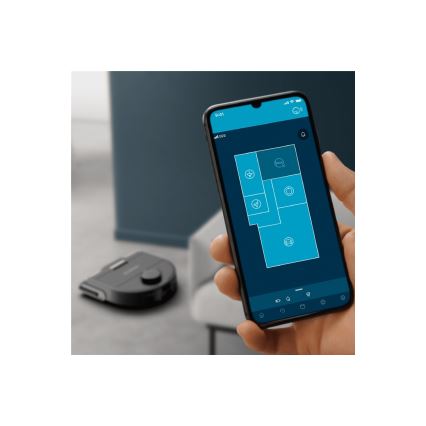 Rowenta - Älykäs robottipölynimuri mopilla X-PLORER S240+ AI Animal & Allergy Wi-Fi 5200 mAh