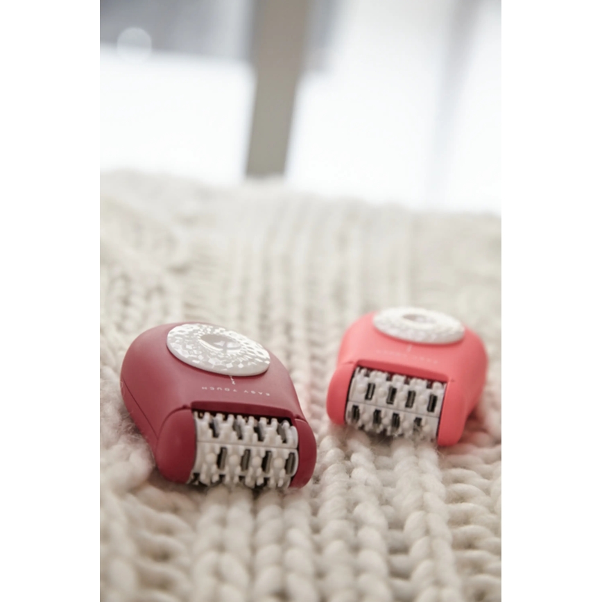 Rowenta - Epilaattori EASY TOUCH 230V vaaleanpunainen