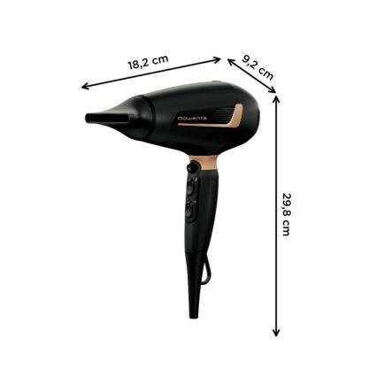 Rowenta - Hiustenkuivain PRO EXPERT 2200W/230V musta