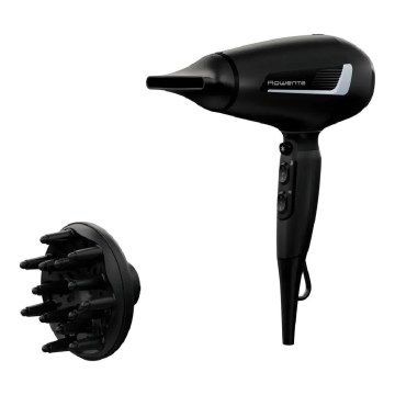 Rowenta - Hiustenkuivain PROEXPERT 2100W/230V musta