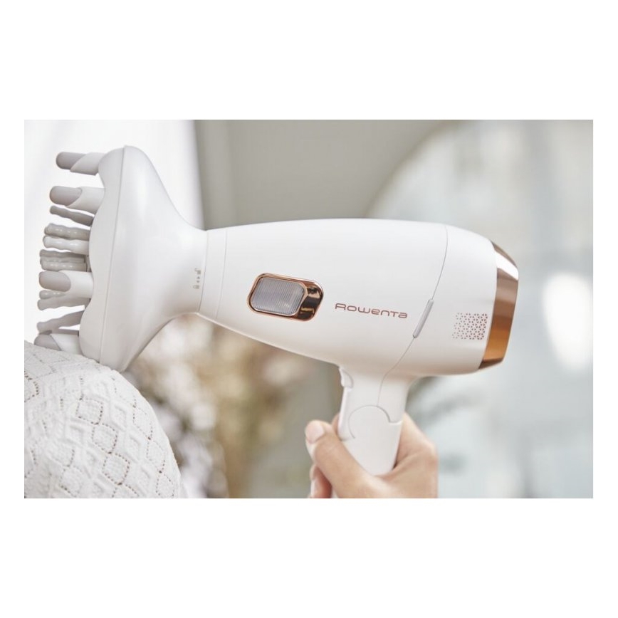 Rowenta - Hiustenkuivain ULTIMATE EXPERIENCE 2200W/230V valkoinen