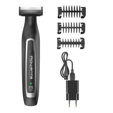 Rowenta - Hiustrimmeri FOREVER SHARP 3in1 musta