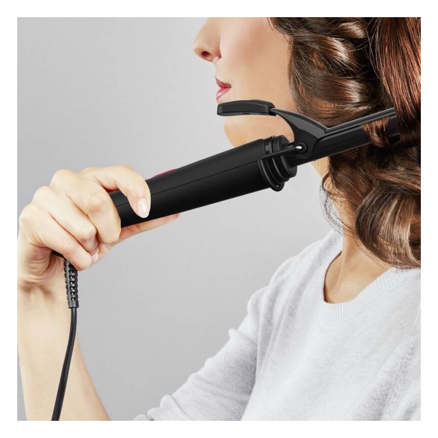 Rowenta - Kiharrin CURLING TONG BASIC 25W/230V musta