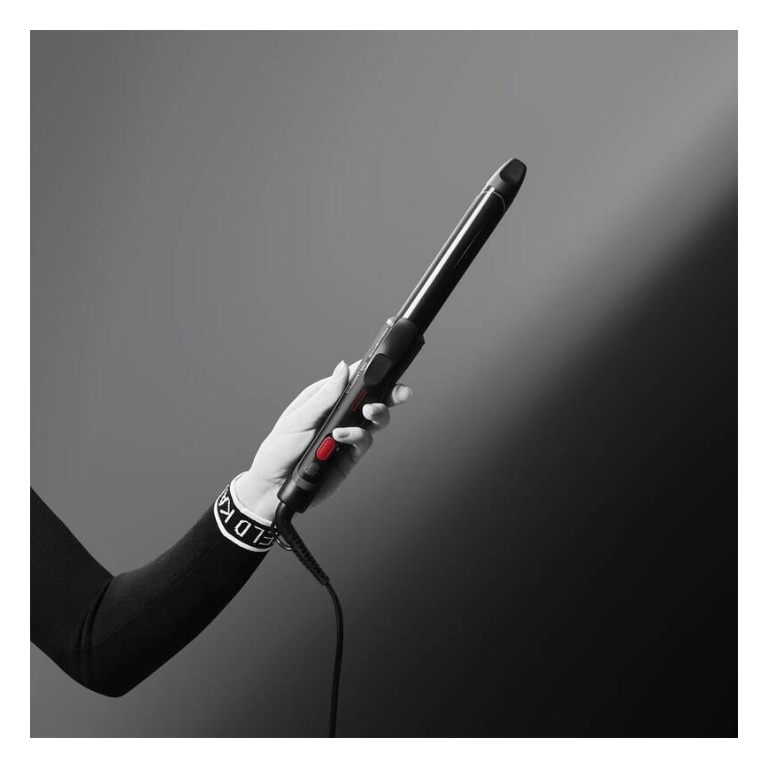 Rowenta - Kiharrin KARL LAGERFELD 47W/230V musta