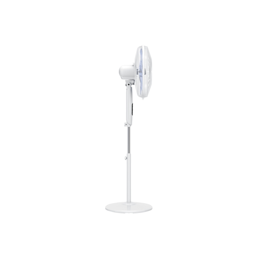 Rowenta - Lattiatuuletin TURBO SILENCE 55W/230V 147 cm valkoinen + kauko-ohjaus