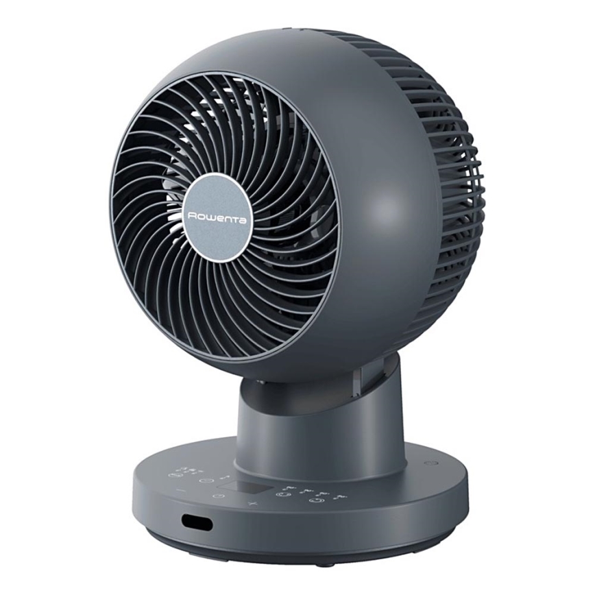 Rowenta - Pöytätuuletin TURBO SWIFT COMPACT 230V sininen + kaukosäädin