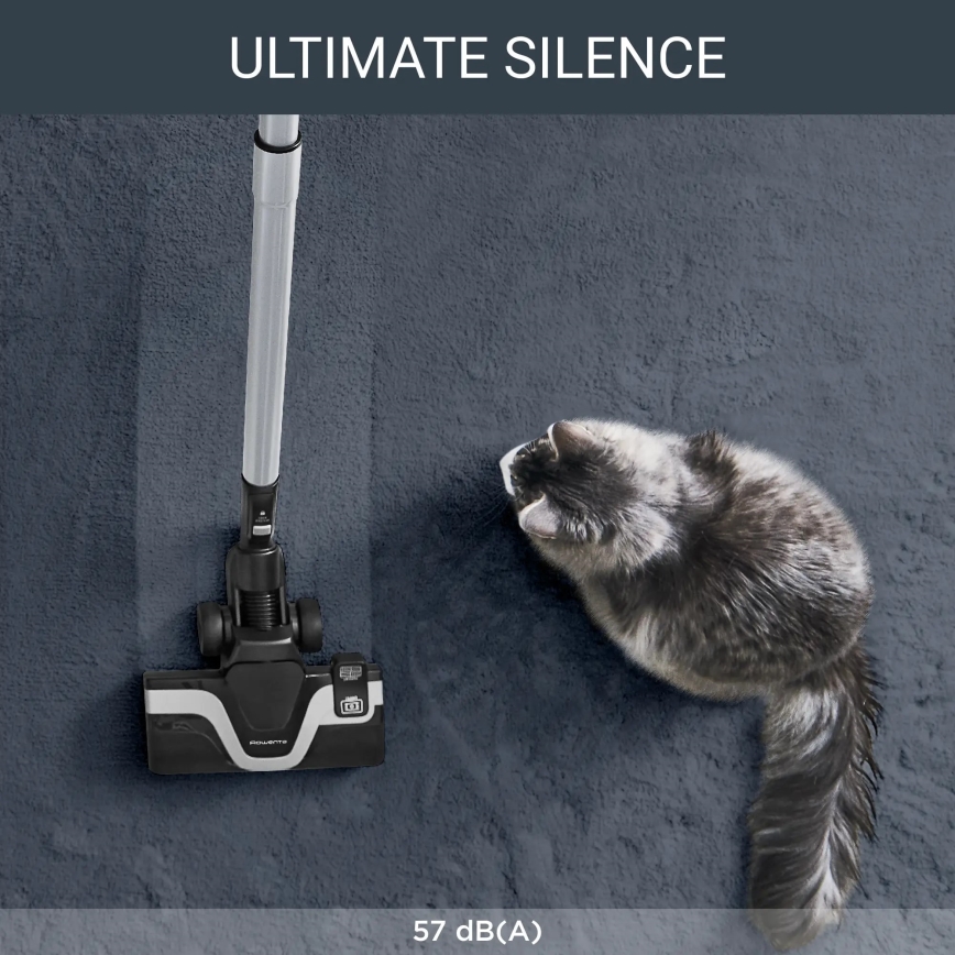 Rowenta - Pussi-imuri SILENCE FORCE ALLERGY+ 4,5l 400W/230V musta/valkoinen