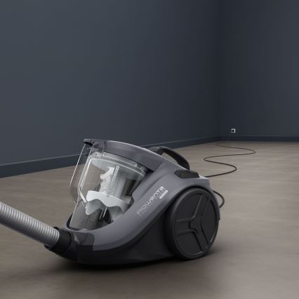 Rowenta - Pussiton pölynimuri COMPACT POWER 1,5l 750W/230V harmaa