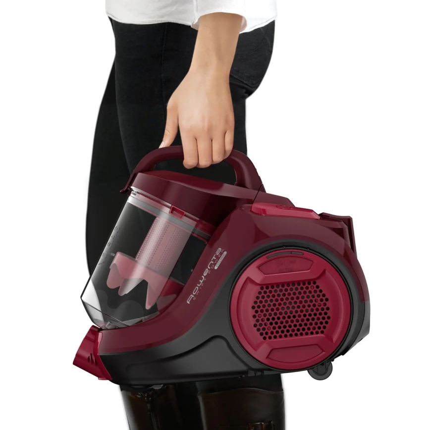 Rowenta - Pussiton pölynimuri SWIFT POWER CYCLONIC 1,2l 750W/230V punainen