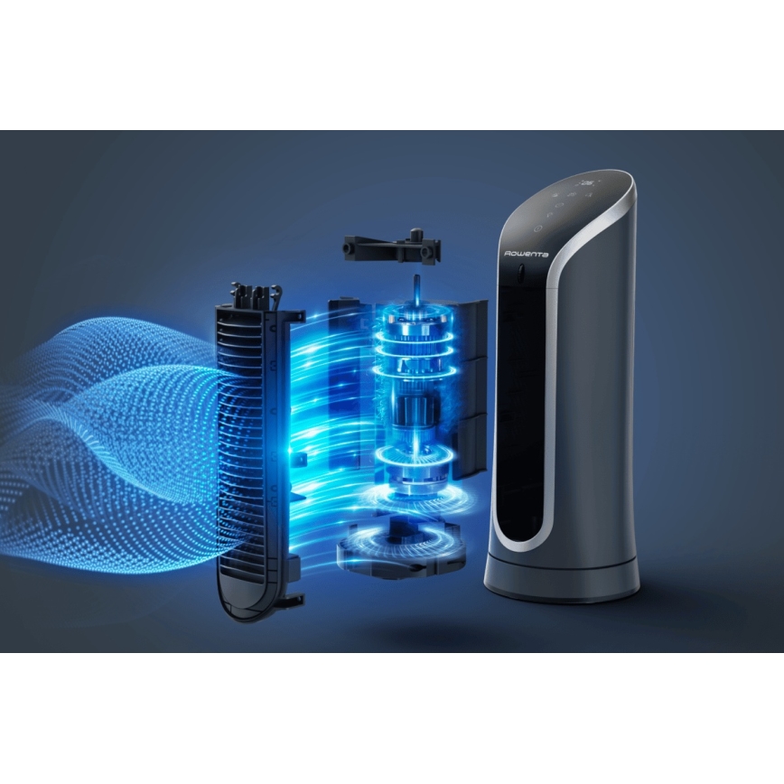 Rowenta - Pylvässekoitin EOLE COMPACT 30W/230V musta