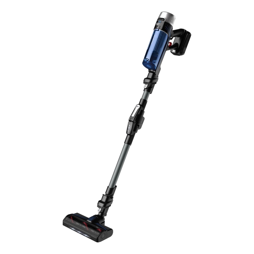 Rowenta - Sauva imuri mopilla X-FORCE FLEX ANIMAL AQUA AUTO 4in1 250W/25,2V 2500 mAh musta/sininen