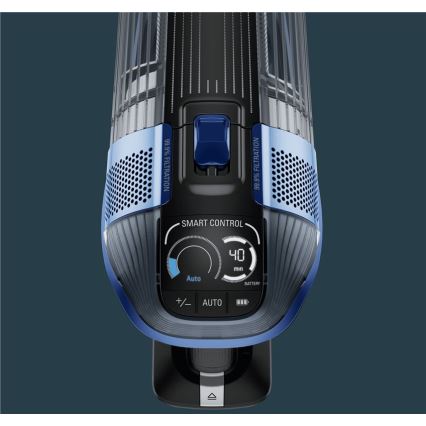 Rowenta - Sauva imuri mopilla X-FORCE FLEX ANIMAL AQUA AUTO 3in1 480W/32,4V 2500 mAh sininen