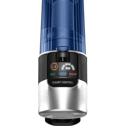 Rowenta - Sauva imuri mopilla X-FORCE FLEX ANIMAL AQUA AUTO 4in1 250W/25,2V 2500 mAh musta/sininen