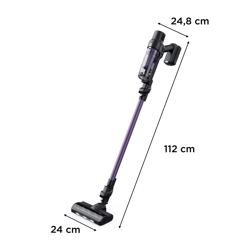 Rowenta - Sauva imuri X-PERT 2in1 140W/18V 2500 mAh violetti