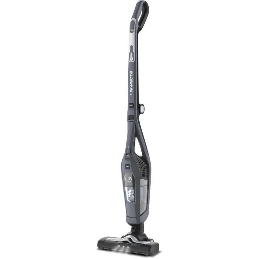 Rowenta - Sauvaimuri DUAL FORCE 2IN1 180W/21,6V harmaa