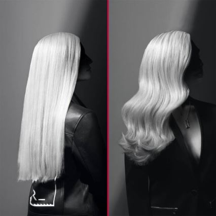 Rowenta - Suoristusrauta KARL LAGERFELD OPTILISS musta