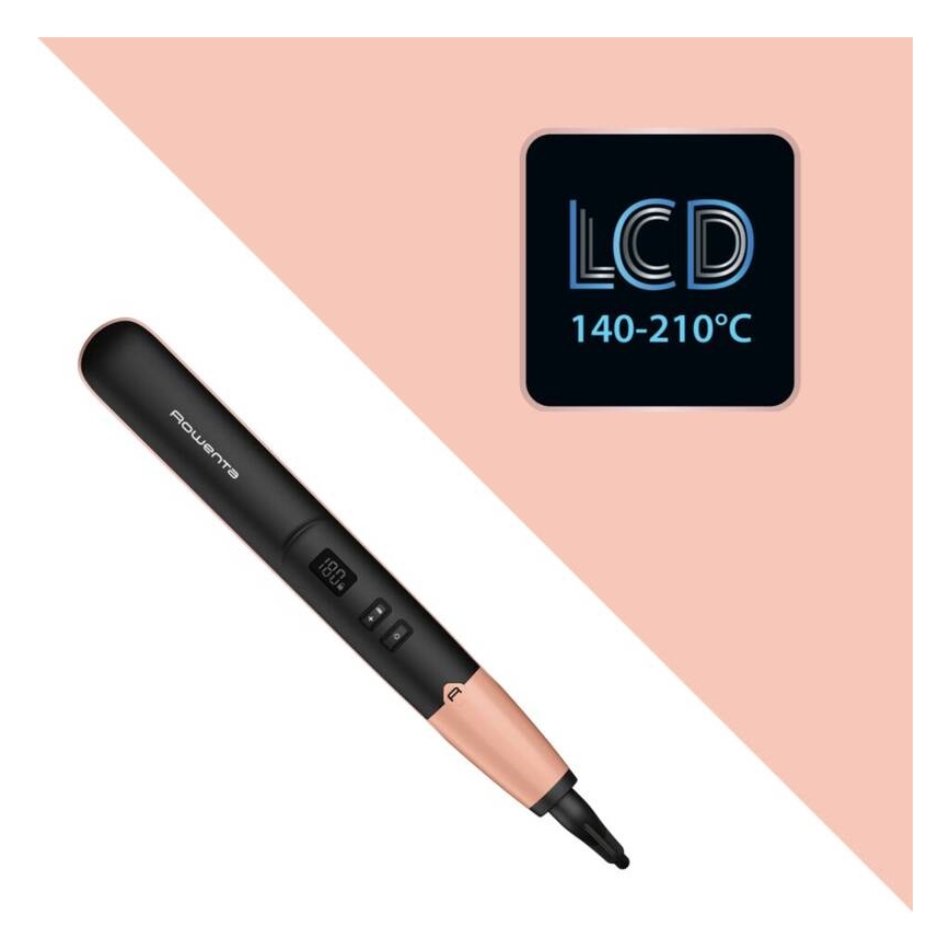 Rowenta - Suoristusrauta LCD-näytöllä EXPRESS SHINE 39W/230V