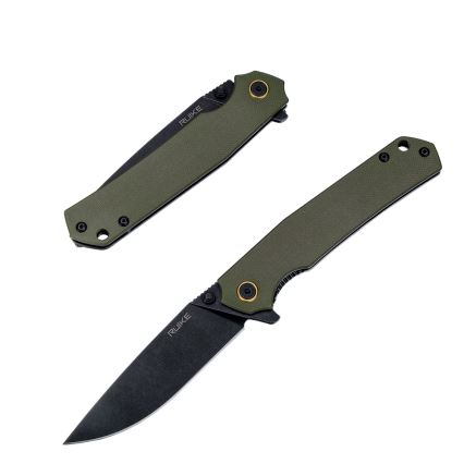 Ruike RUP801G - Taitettava taskuveitsi 20 cm vihreä