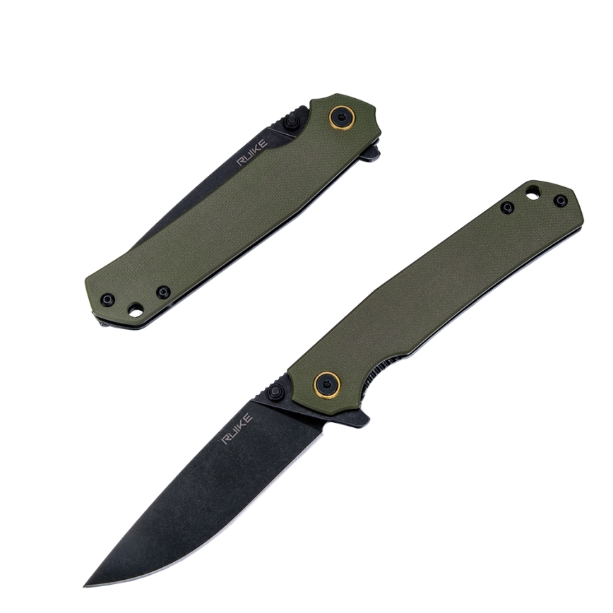 Ruike RUP801G - Taitettava taskuveitsi 20 cm vihreä