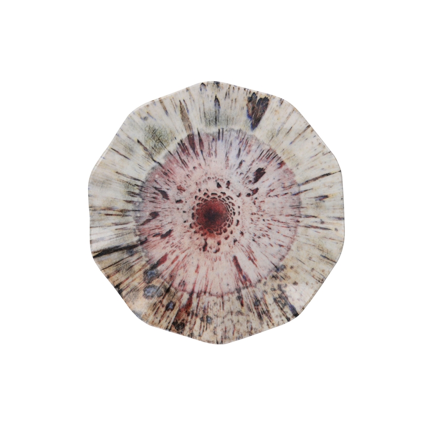 Ruokailusetti 24 kpl monivärinen/posliini