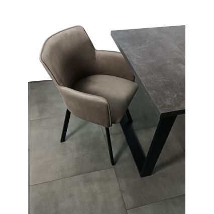 Ruokapöydän tuoli AMELIA taupe