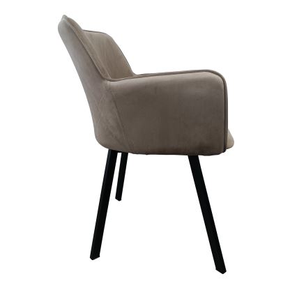 Ruokapöydän tuoli AMELIA taupe