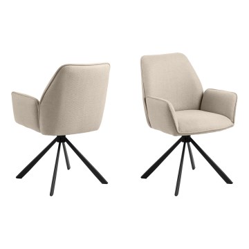 Ruokapöydän tuoli ESME 1 kpl beige