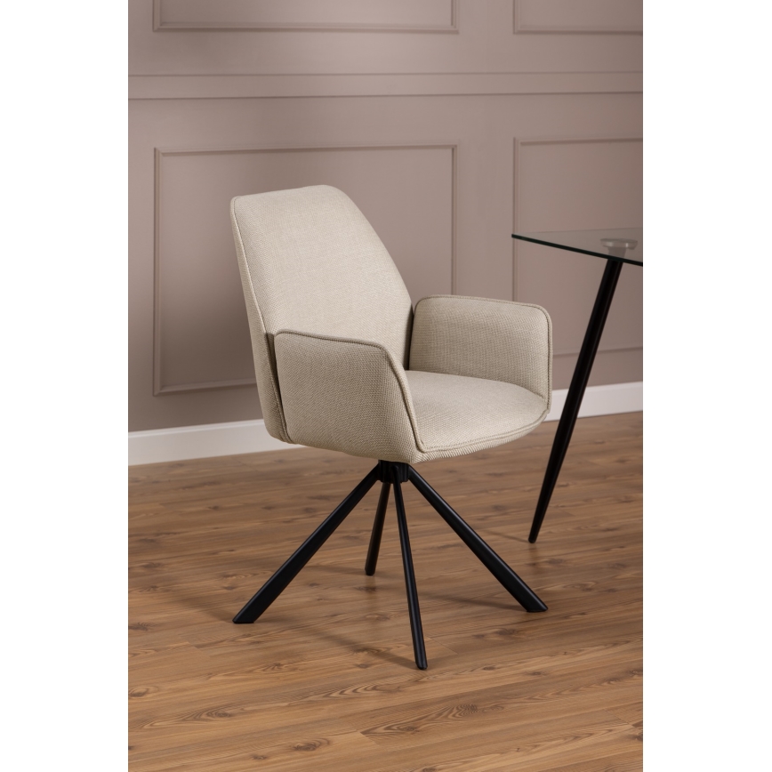 Ruokapöydän tuoli ESME 1 kpl beige