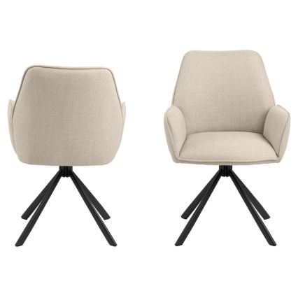 Ruokapöydän tuoli ESME 1 kpl beige