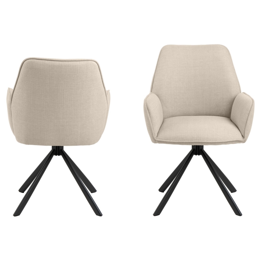 Ruokapöydän tuoli ESME 1 kpl beige