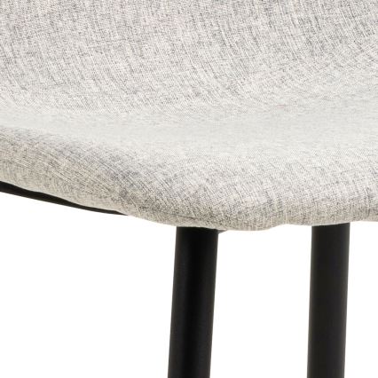 Ruokapöydän tuoli KAIA 1 kpl vaaleanharmaa
