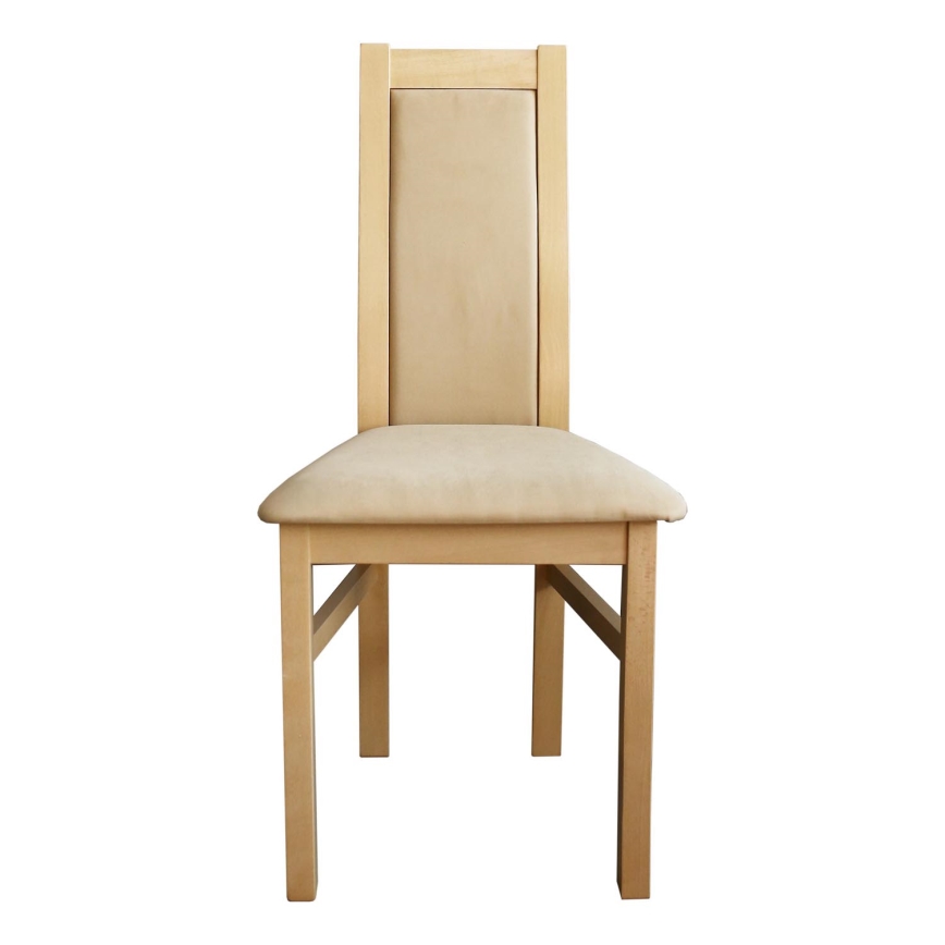 Ruokapöydän tuoli ZOE pyökki/kerma