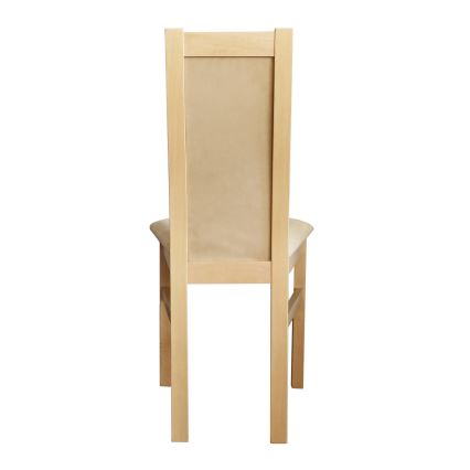 Ruokapöydän tuoli ZOE pyökki/kerma