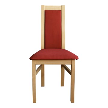 Ruokapöydän tuoli ZOE pyökki/punainen