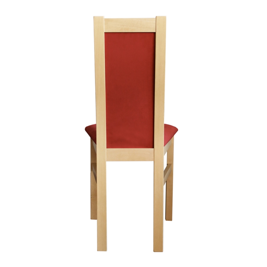 Ruokapöydän tuoli ZOE pyökki/punainen