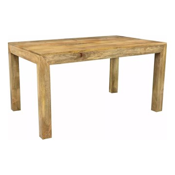 Ruokapöytä HINA 175x90 cm massiivipuu/mangopuu