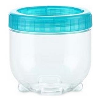 Ruokasäiliö INTERLOCK 0,5 l turkoosi/läpinäkyvä