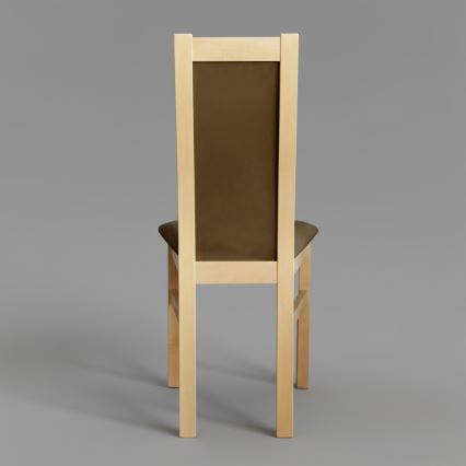 Ruokatuoli ZOE pyökki/tummanruskea