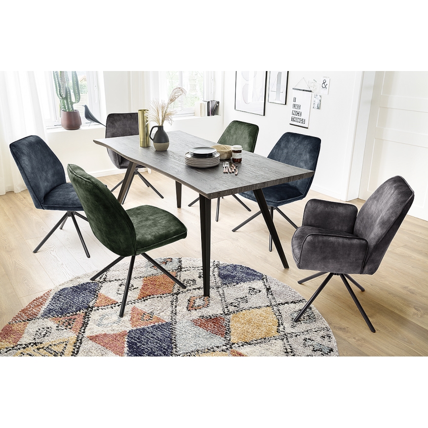 Ruokatuolit NEXORO, 2 kpl, antrasiitti