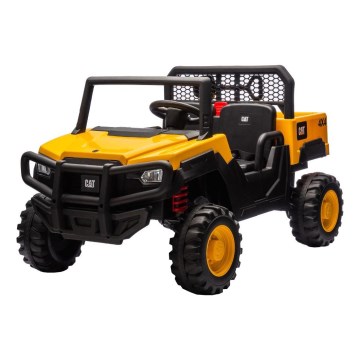 Sähköauto CAT 60W/7500 mAh keltainen/musta + kauko-ohjaus