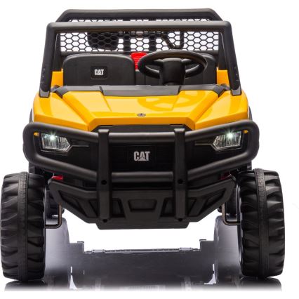 Sähköauto CAT 60W/7500 mAh keltainen/musta + kauko-ohjaus