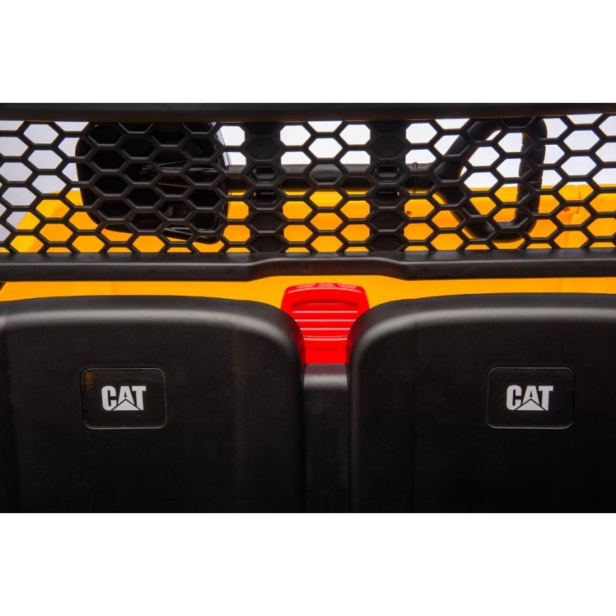Sähköauto CAT 60W/7500 mAh keltainen/musta + kauko-ohjaus