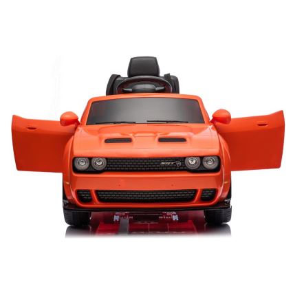 Sähköauto Dodge Challenger 50W/4500 mAh oranssi