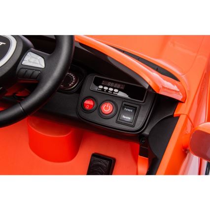 Sähköauto Dodge Challenger 50W/4500 mAh oranssi