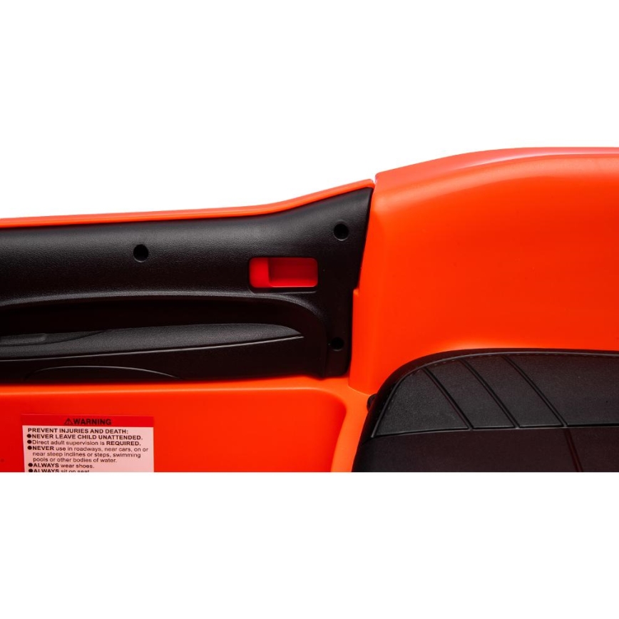 Sähköauto Dodge Challenger 50W/4500 mAh oranssi