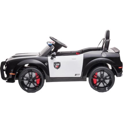 Sähköauto Dodge Challenger Poliisi 50W/4500 mAh musta/valkoinen