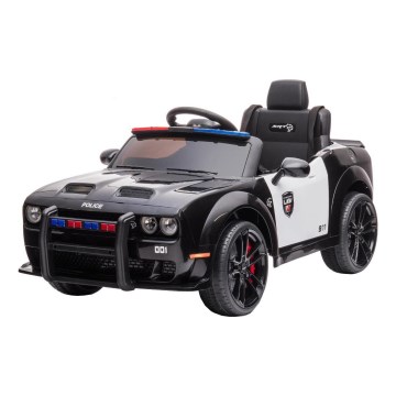 Sähköauto Dodge Challenger Poliisiauto 50W/4500 mAh  musta/valkoinen
