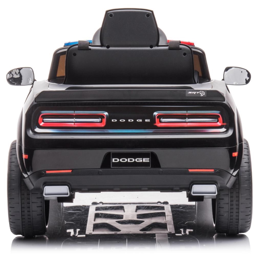 Sähköauto Dodge Challenger Poliisiauto 50W/4500 mAh  musta/valkoinen